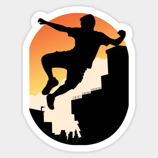 Parkour and Freerunning Sticker